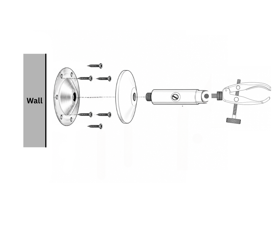 Wall Mount + Clamp